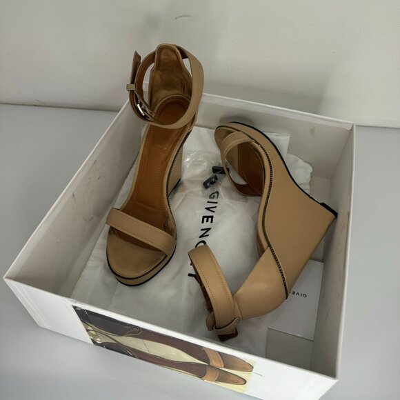 GIVENCHY  Beige  Wedges - Picture 8 of 8